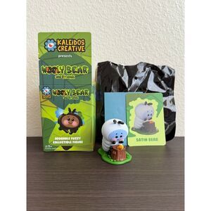 Kaleidos Creative Wooly Bear & Friends Fuzzy Blind Box Figure - Satin Bear